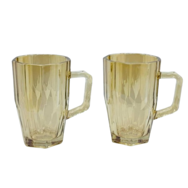Verres en eau doré GM (lot de 2)