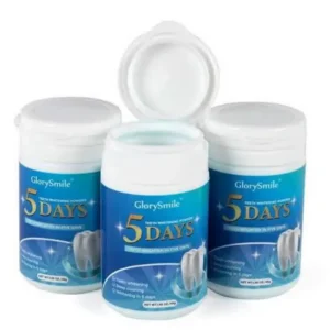 Poudre Blanchissante pour les Dents GlorySmile – 5 Jours